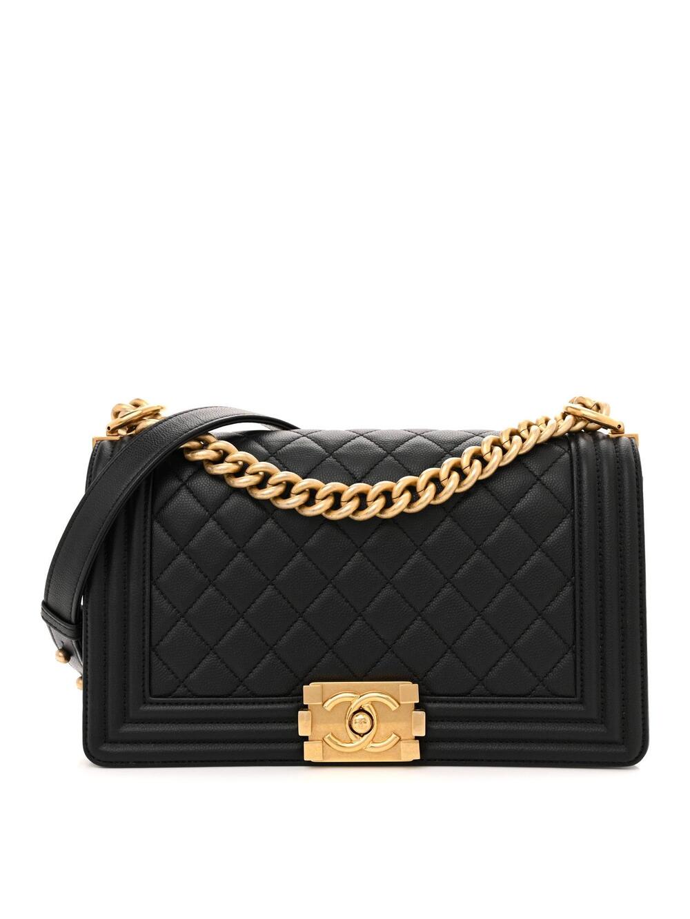 Chanel Caviar Quilted Medium Boy Flap #308285C45B